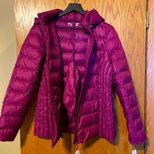 NWT HEAT KEEP Womens Hooded Jacket XL Packable